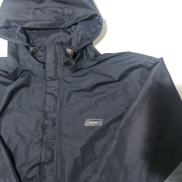 Coleman Windbreaker Mens size Large Dark and Light Grey Color - Picture 9 of 9